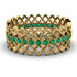Crown Emerald Band - Hadley No. 4